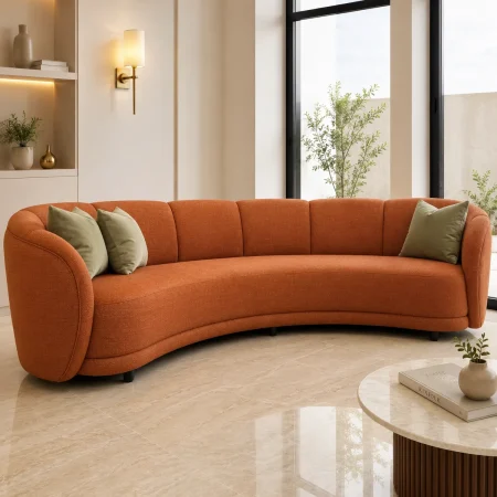 Modern Curved Sofa