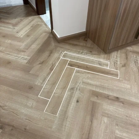 SPC Herringbone Parquet Flooring